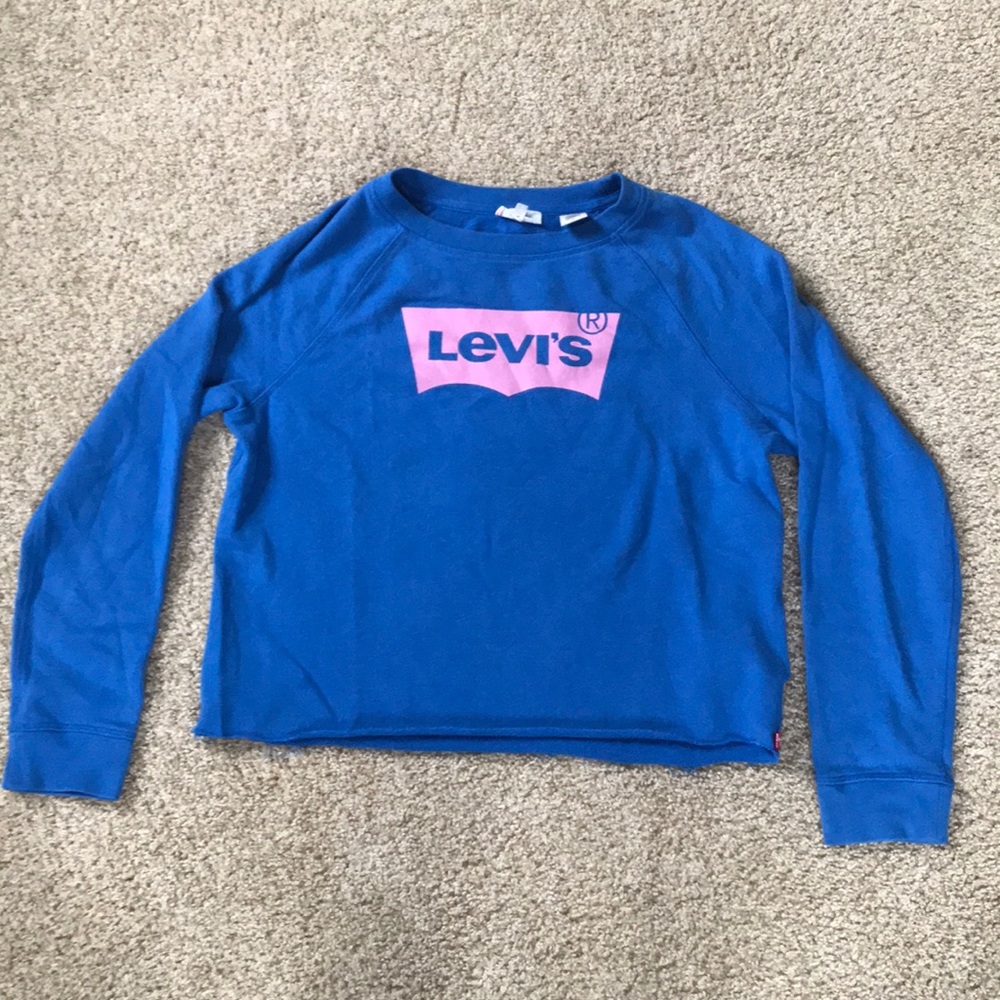 Levi’s Women’s Cropped Sweatshirt